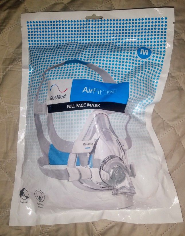 ResMed AirTouch F20 Cushion Medium Full Face Mask with Headgear