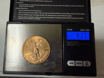 Gold centenario
