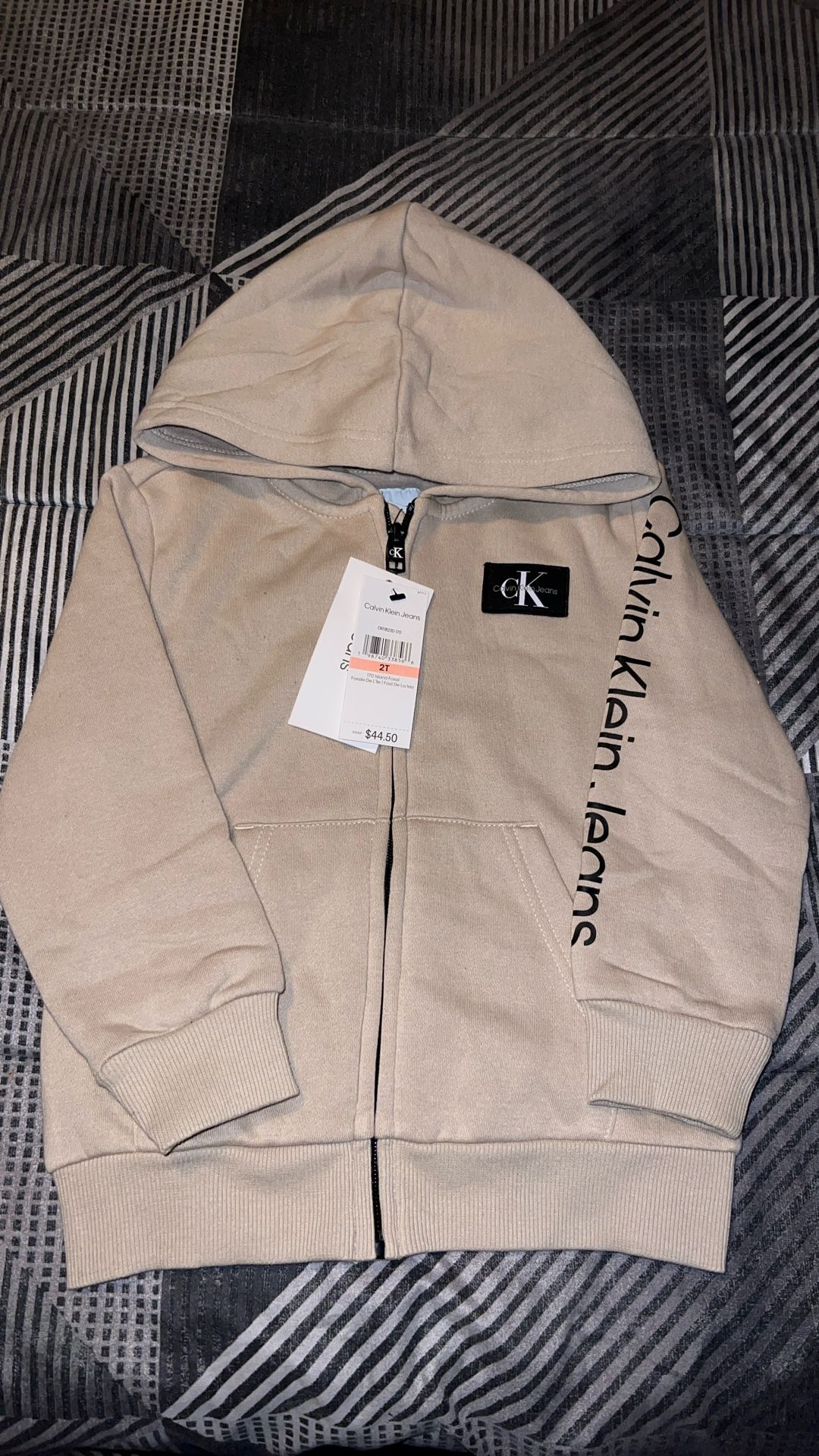 New With Tags Calvin Klein Tan Sweater 2T