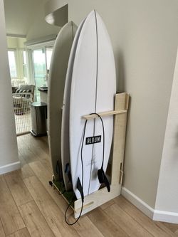 Beautiful and Functional Surf Rack
