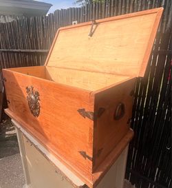 Indonesian Vintage Chest with Unique latch...