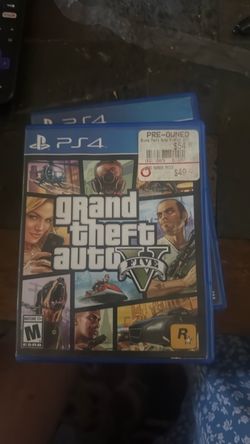 Grand Theft Auto V PS4