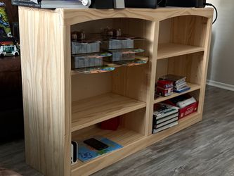Wood shelves (real solid wood) DOES NOT INCLUDE ITEMS