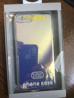 NEW! NIB! Mirrored reflective iPhone 6 7 8 plus case!