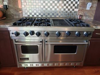 VIKING STOVE PROFESSIONAL SERIES 48" EXCELLENT CONDITION