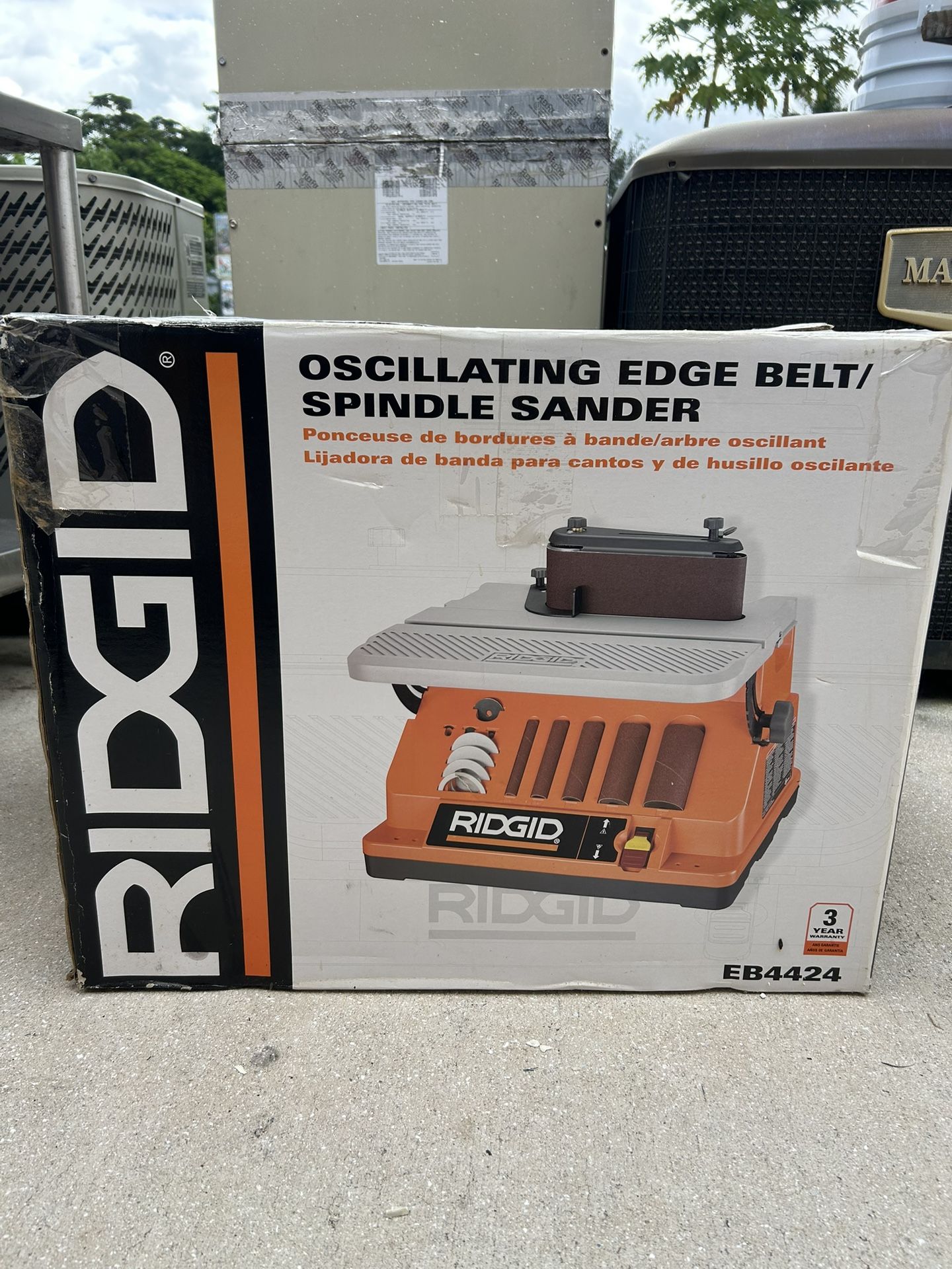 Rigid Oscillating Edge/Belt Sander