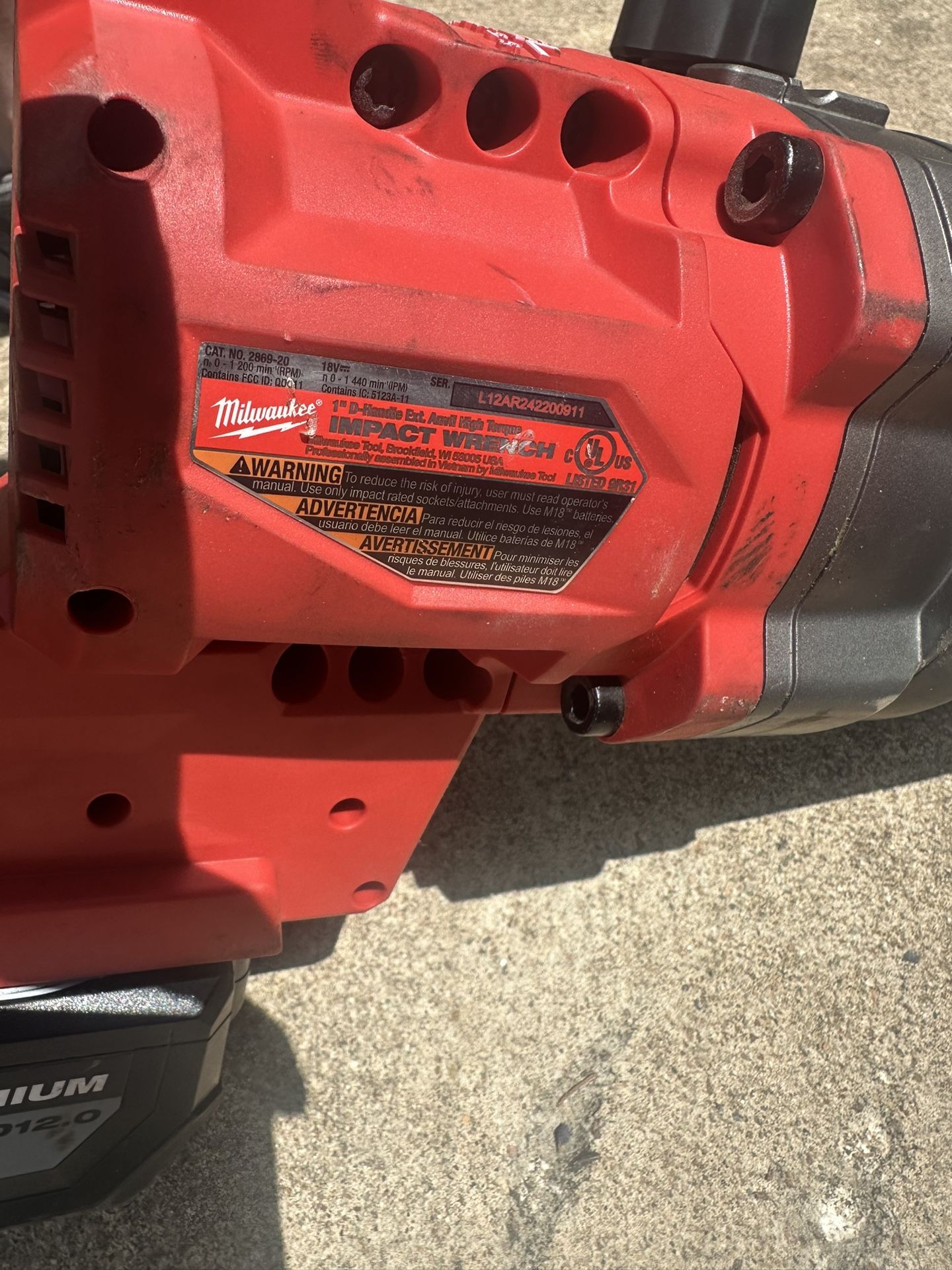 Milwaukee 1”
