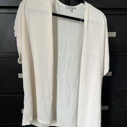 Off White Cover Up or Cardigan