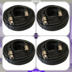 4 PC 50 FT XLR SALE! Premium Quality 