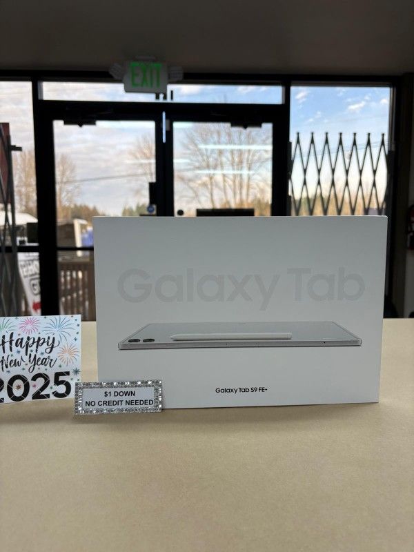 Samsung Galaxy Tab S9 FE Plus Tablet - Only $1 Today Pay The Rest Later!