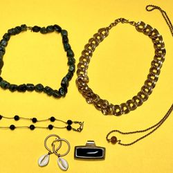 HUGE Estate Jewelry Bundle - Vintage, Freshwater Pearls, Amethyst, 70s/80s/90s/00s, Charm Bracelets, Statement Necklaces 