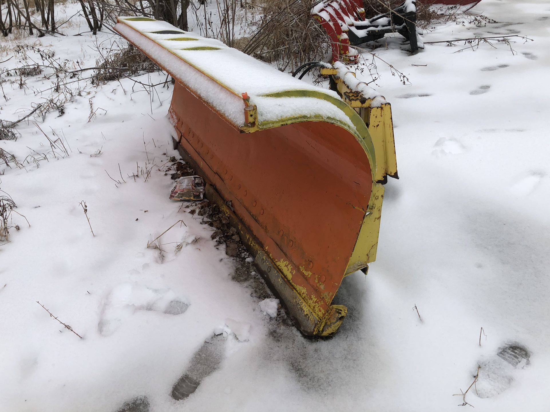 snow plow for bobcat