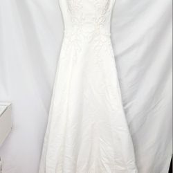 Mon Cheri Beaded & Back lace Wedding Dress 