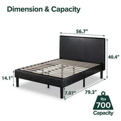 Bed Frame And Mattress 