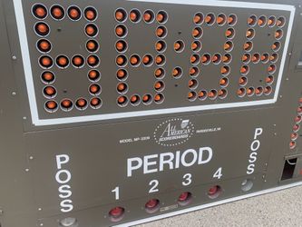 Vintage Sports Scoreboard (9 Ft Wide)