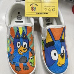 Bluey Custom Kid Shoes 