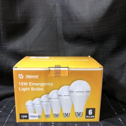 Neporal 15w Emergency Light Bulbs 