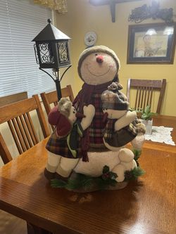 Fun Christmas Snowman Decoration