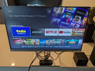 HP Monitor with Thin Bezel Design