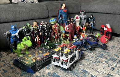 Avengers and D.C Toys