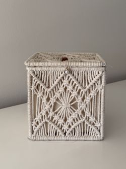 Hand Woven Tissue Box