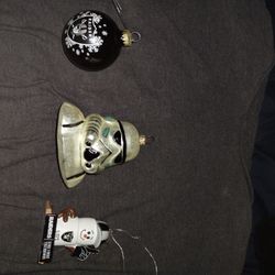 Raiders Ornaments And Star Wars Stormtrooper 
