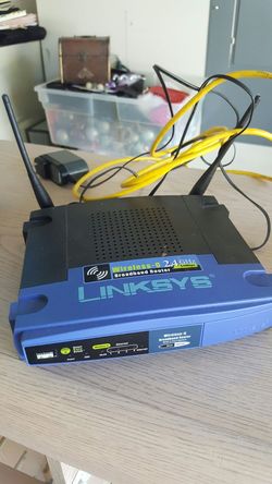 Linsky's Keys Broadband router