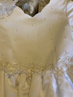 First Communion Or White Formal Dress Sz8girls