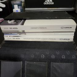 Owners Manual Set 2008 Lexus RX350