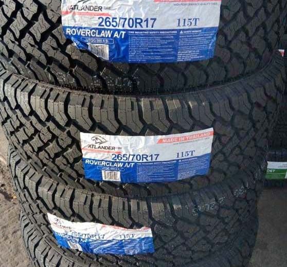 4 New Tires 265/70/17 Atlander Tires