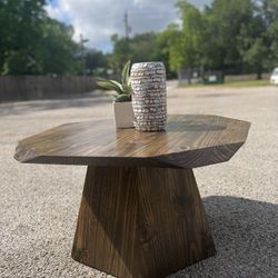 Custom coffee table farmhouse Wood  Modern Rustic Center Oval Set End Table Side Table  Storage Monastery Set Chest  Restoration hardware Carpenter