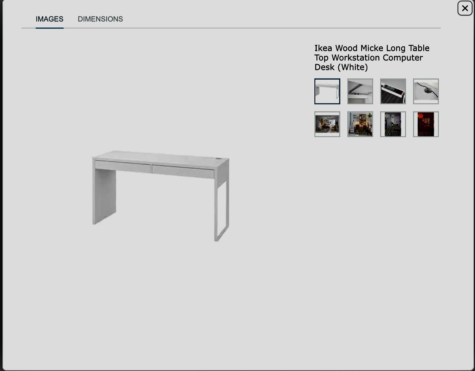 IKEA Desk White 
