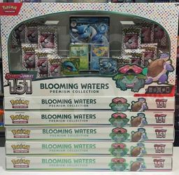 Pokemon 151 Blooming Waters Boxes