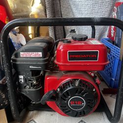 3 in., 212cc Predator Gasoline Engine Semi-Trash Water Pump - 290 GPM