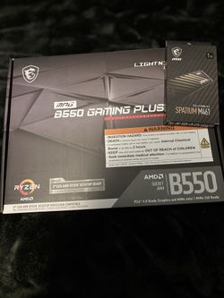 (AM4) B550 and 1TB ssd bundle