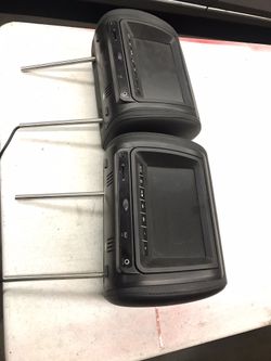 Headrest tv/dvd universal