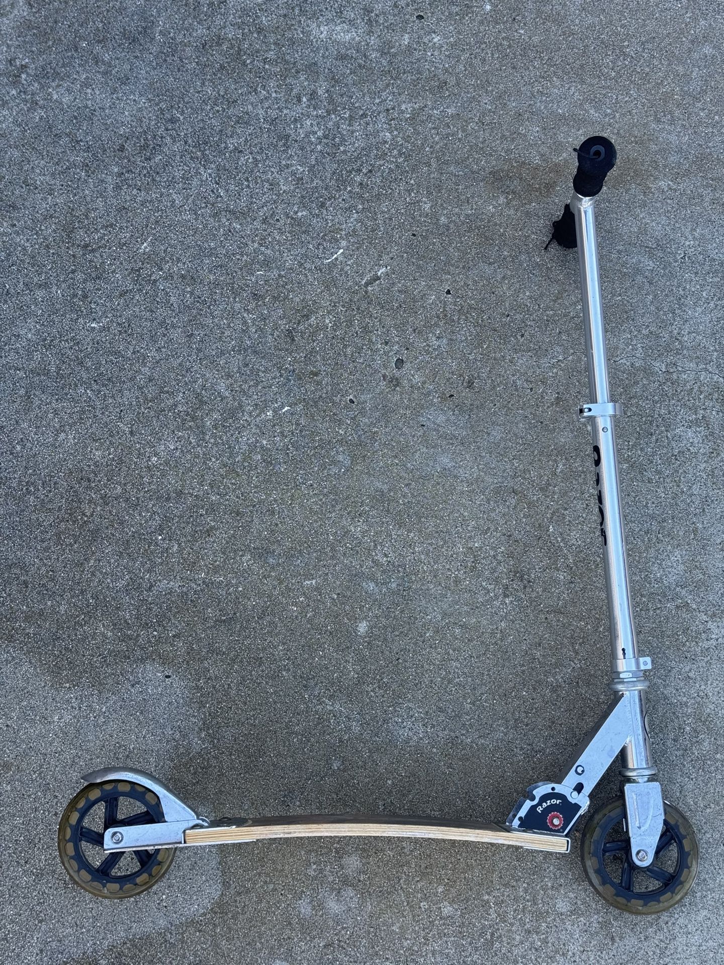 Wooden Razor Scooter