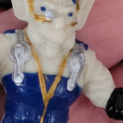 Vintage FINSTER 1993 Power Rangers 3" PVC Figure Cake Topper Bandai