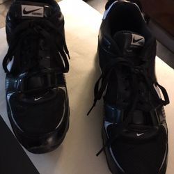 Mens Nike Land Shark Legacy Black Football Cleats