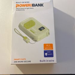 portable Power Bank   Built In Power Socket 10000 Mah 