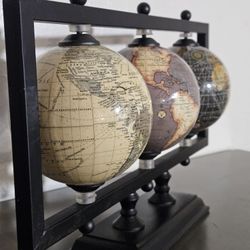 World Globe Trio Tabletop Home Decor