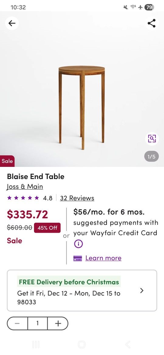 Pair Of End Table
