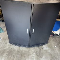 35 Gallon Bow Front Fish Tank And Stand 