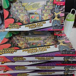Pokemon ascended heroes lucario premium poster collection