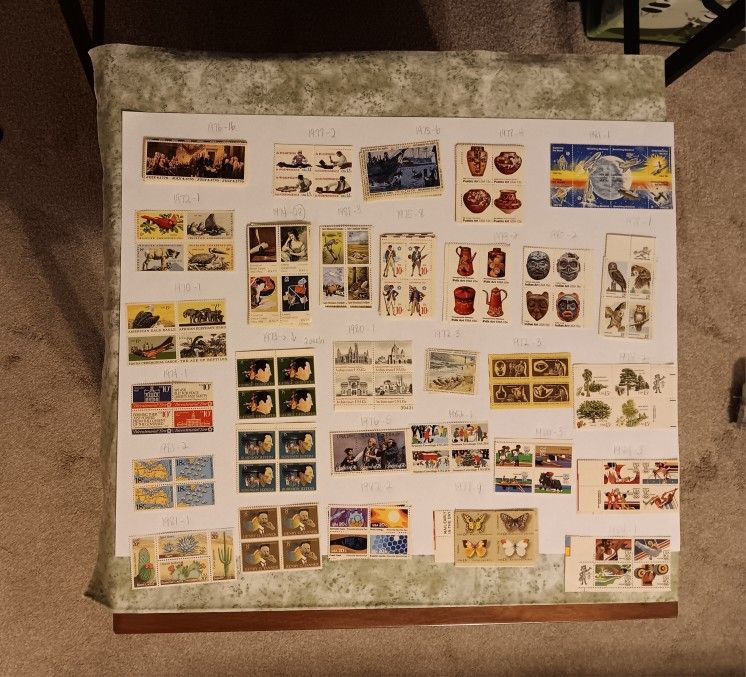 Vintage USPS Stamps Dating 1(contact info removed)
