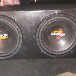 Kicker 10" dual Comp Vr