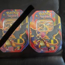 Pokemon Charizard Tin Box 