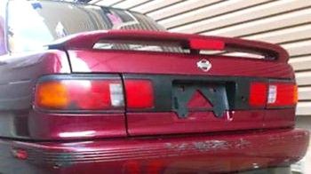 91- 94 Nissan Sentra se-r B13 trunk Lid with Spoiler