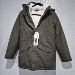 Unisex Jacket Army Green Size Small 