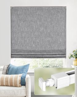 2-NEW 22 X 64 ROMAN SHADE
